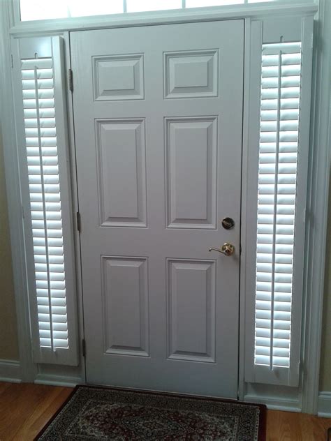 shades for door sidelights